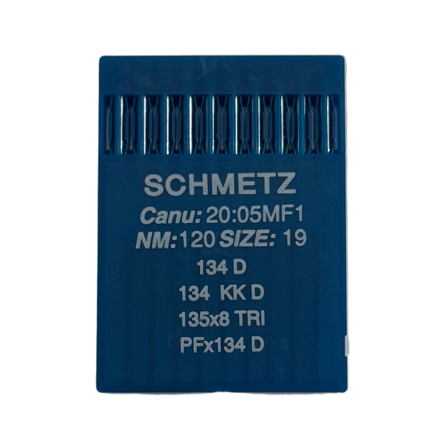 Attēls ar Adatas rūpnieciskajām šujmašīnām SCHMETZ 134 D - ādai (10gab.) – pieejams Šarlotes audumi