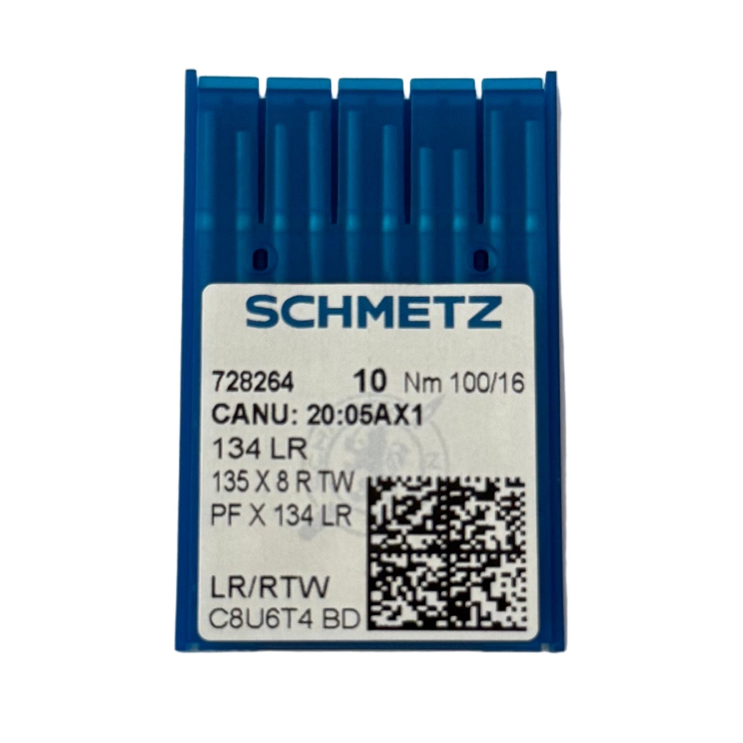 Attēls ar Adatas rūpnieciskajām šujmašīnām SCHMETZ 134 LR - ādai (10gab.) – pieejams Šarlotes audumi