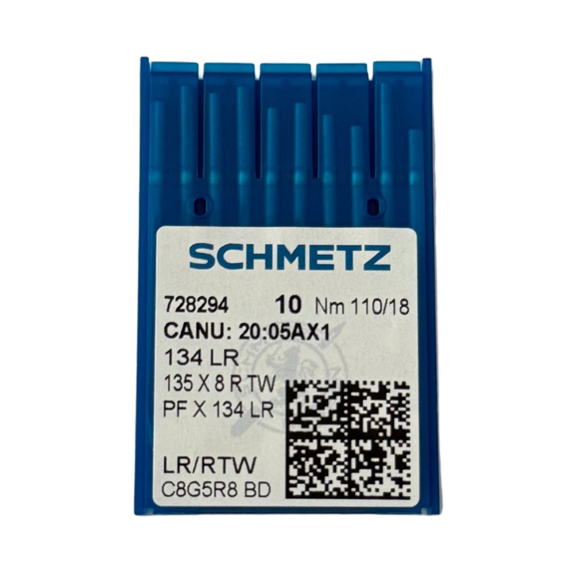 Attēls ar Adatas rūpnieciskajām šujmašīnām SCHMETZ 134 LR - ādai (10gab.) – pieejams Šarlotes audumi