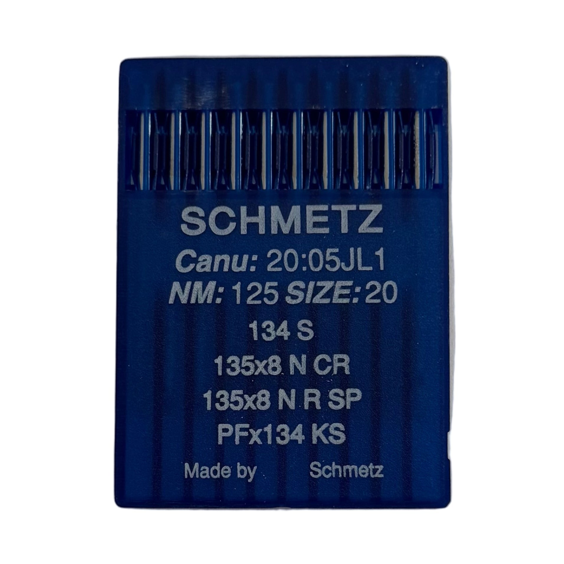 Attēls ar Adatas rūpnieciskajām šujmašīnām SCHMETZ 134 S - ādai (10gab.) – pieejams Šarlotes audumi