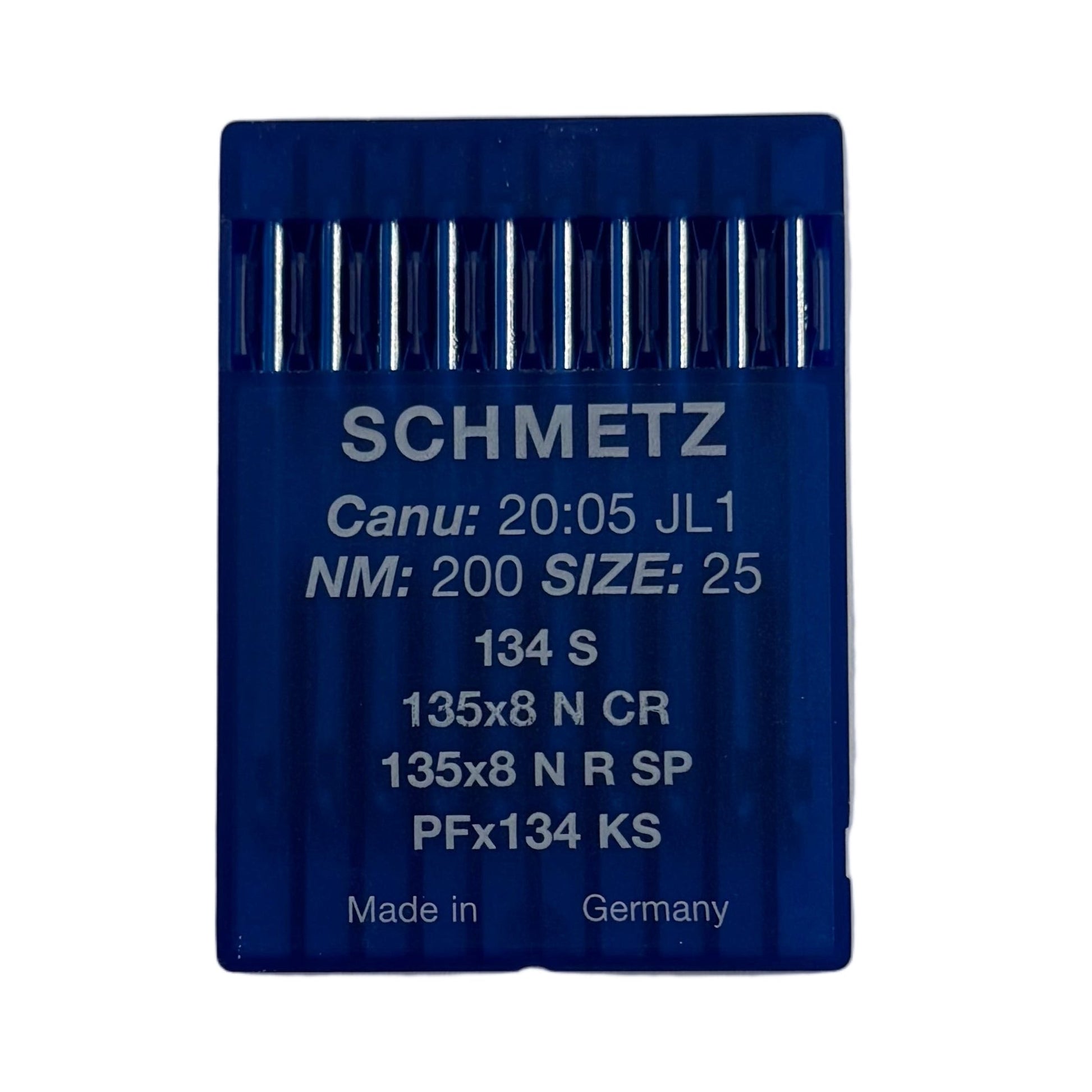 Attēls ar Adatas rūpnieciskajām šujmašīnām SCHMETZ 134 S - ādai (10gab.) – pieejams Šarlotes audumi