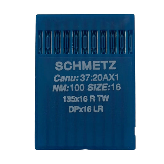 Attēls ar Adatas rūpnieciskajām šujmašīnām SCHMETZ DPx17 LR - ādai (10gab.) – pieejams Šarlotes audumi