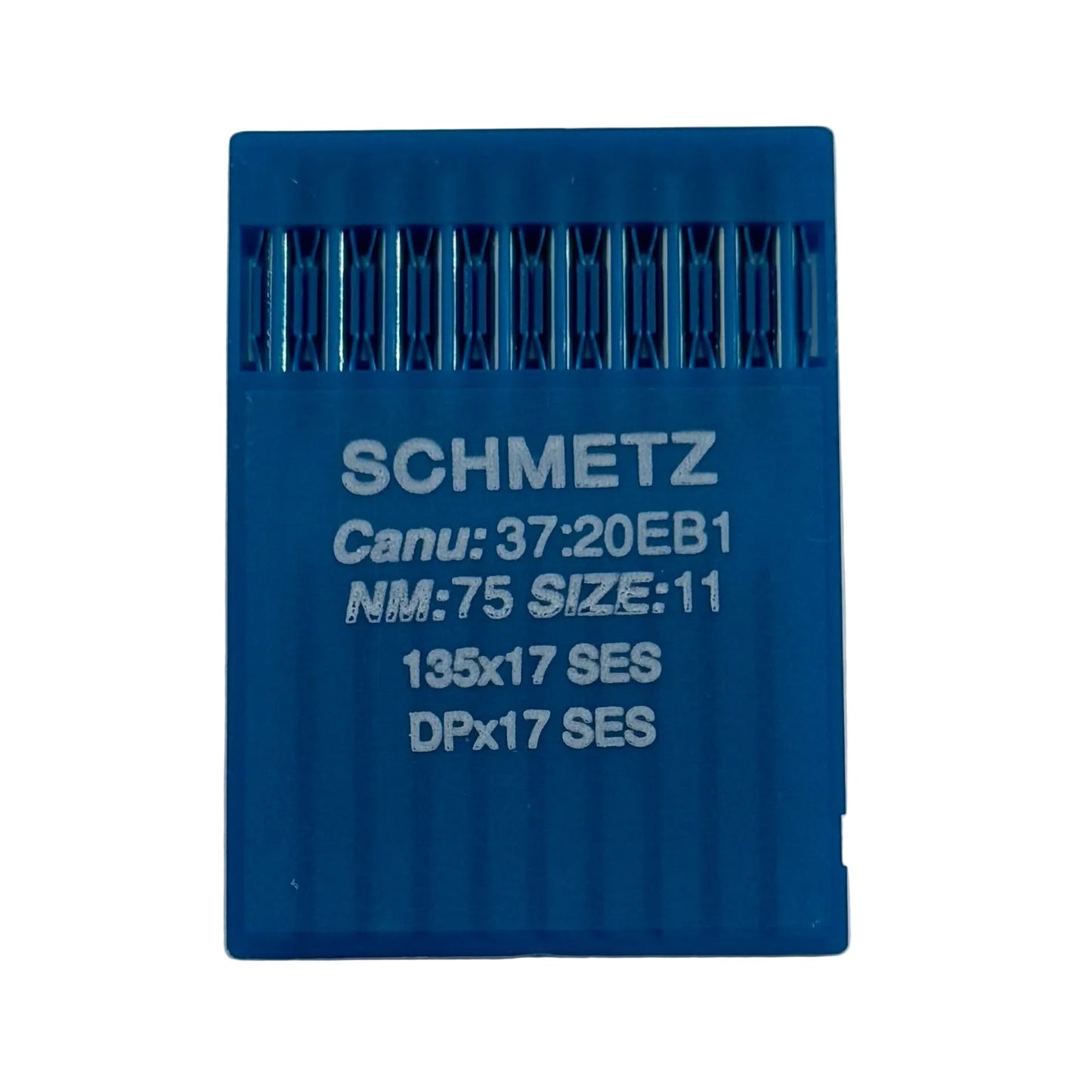 Attēls ar Adatas rūpnieciskajām šujmašīnām SCHMETZ DPX17 SES – trikotāžai un sporta apģērbam (10gab.) – pieejams Šarlotes audumi