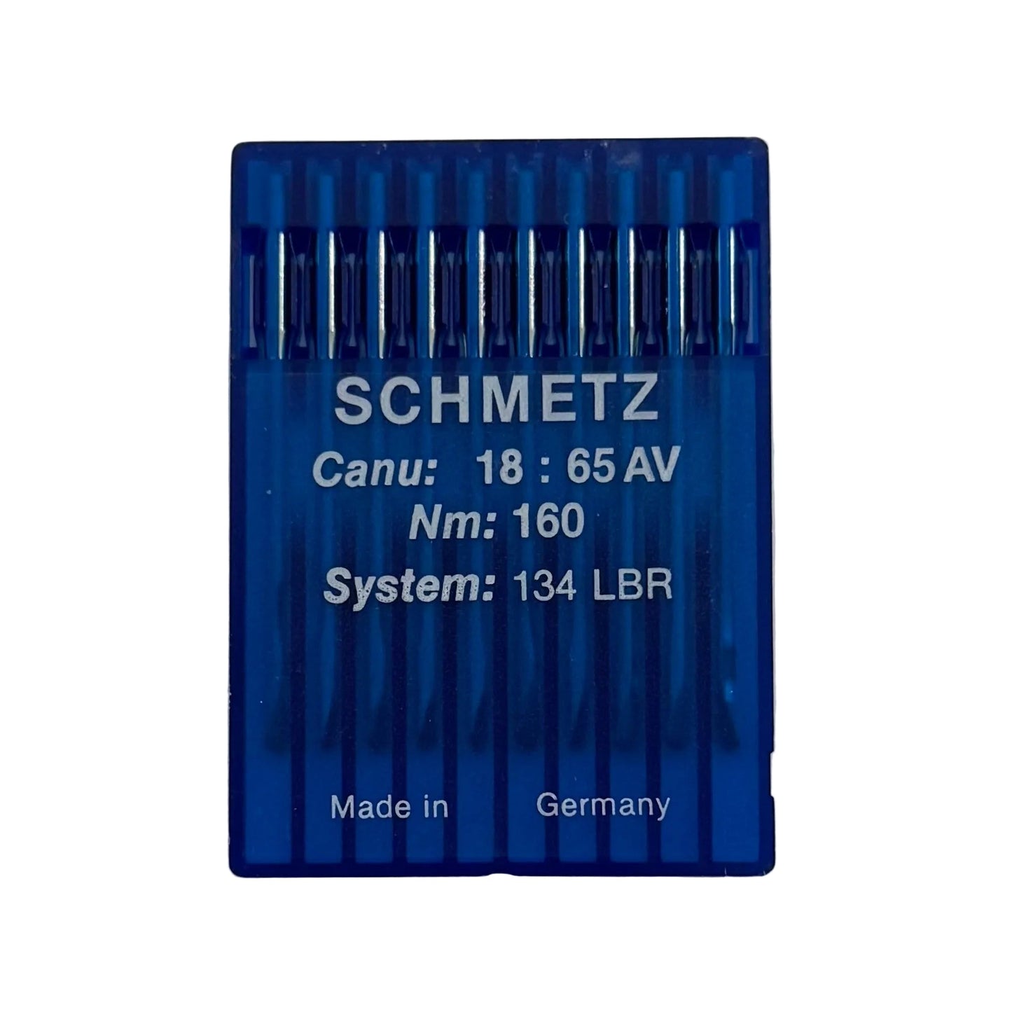 Attēls ar Adatas rūpnieciskajām šujmašīnām SCHMETZ DPx5 LBR - ādai (10gab.) – pieejams Šarlotes audumi