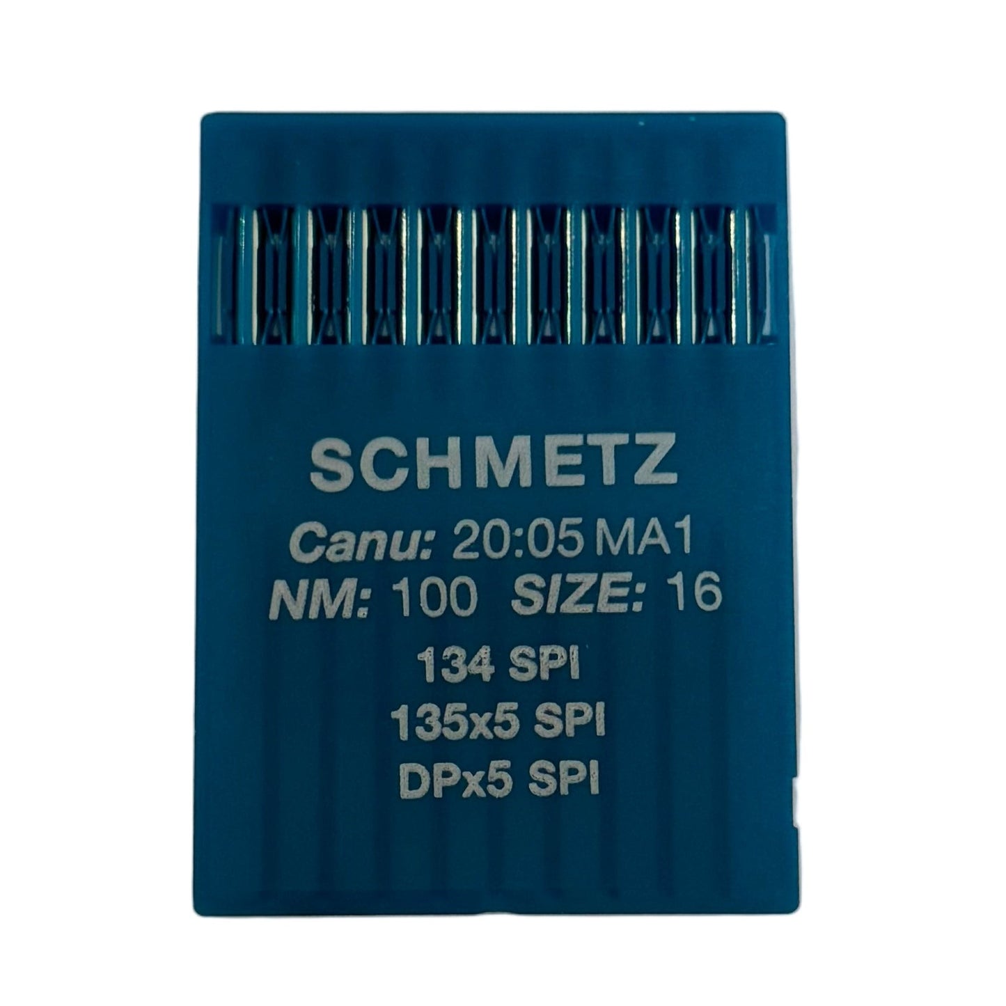 Attēls ar Adatas rūpnieciskajām šujmašīnām SCHMETZ DPx5 SPI – blīviem un plāniem audumiem (10gab.) – pieejams Šarlotes audumi