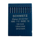 Attēls ar Adatas rūpnieciskajām šujmašīnām SCHMETZ DPx5 SUK – trikotāžai un džinsam (10gab.) – pieejams Šarlotes audumi