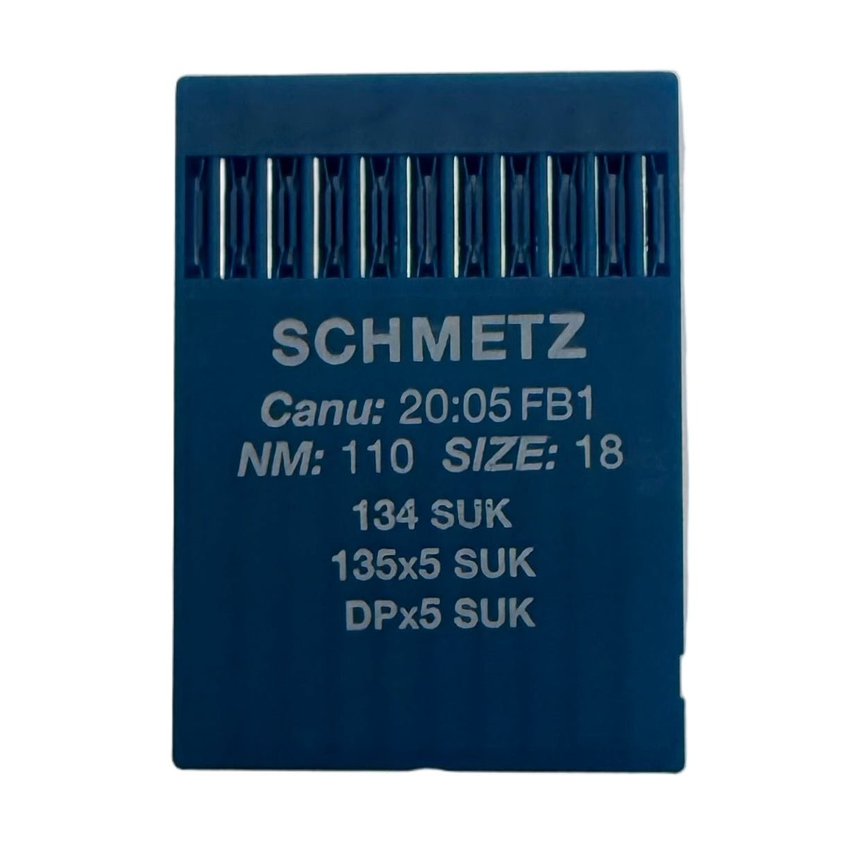 Attēls ar Adatas rūpnieciskajām šujmašīnām SCHMETZ DPx5 SUK – trikotāžai un džinsam (10gab.) – pieejams Šarlotes audumi