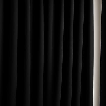 Aizkaru audums, aptumšojošs Blackout|230 g/m² 140 cm| melns