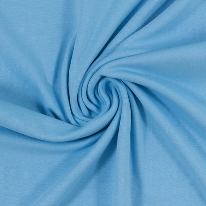 Bordure de finition en tissu | manchette - bleu myosotis 240 g/m²