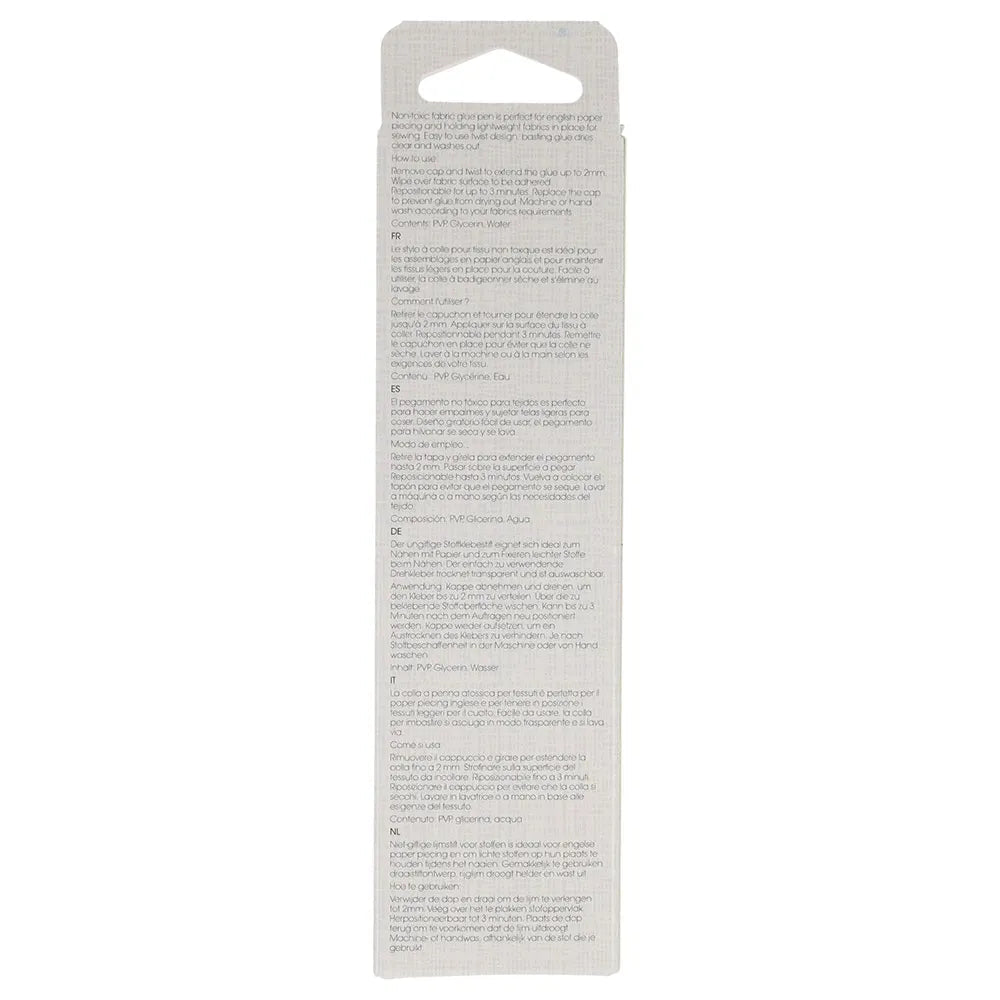 Image d’un crayon de colle textile pour fixation temporaire Hobby Gift – disponible chez Šarlotes audumi