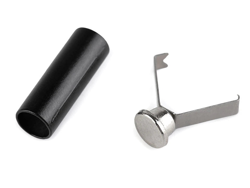 Image of cord end cap with stopper Ø5 mm, 4 pcs. – a practical and aesthetic solution – available at Šarlotes audumi
