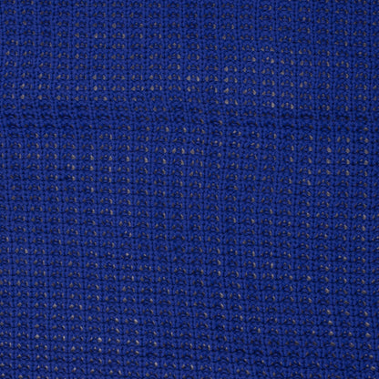 Image of thick 100% cotton knit - royal blue 615 g/m² – available at Šarlotes audumi