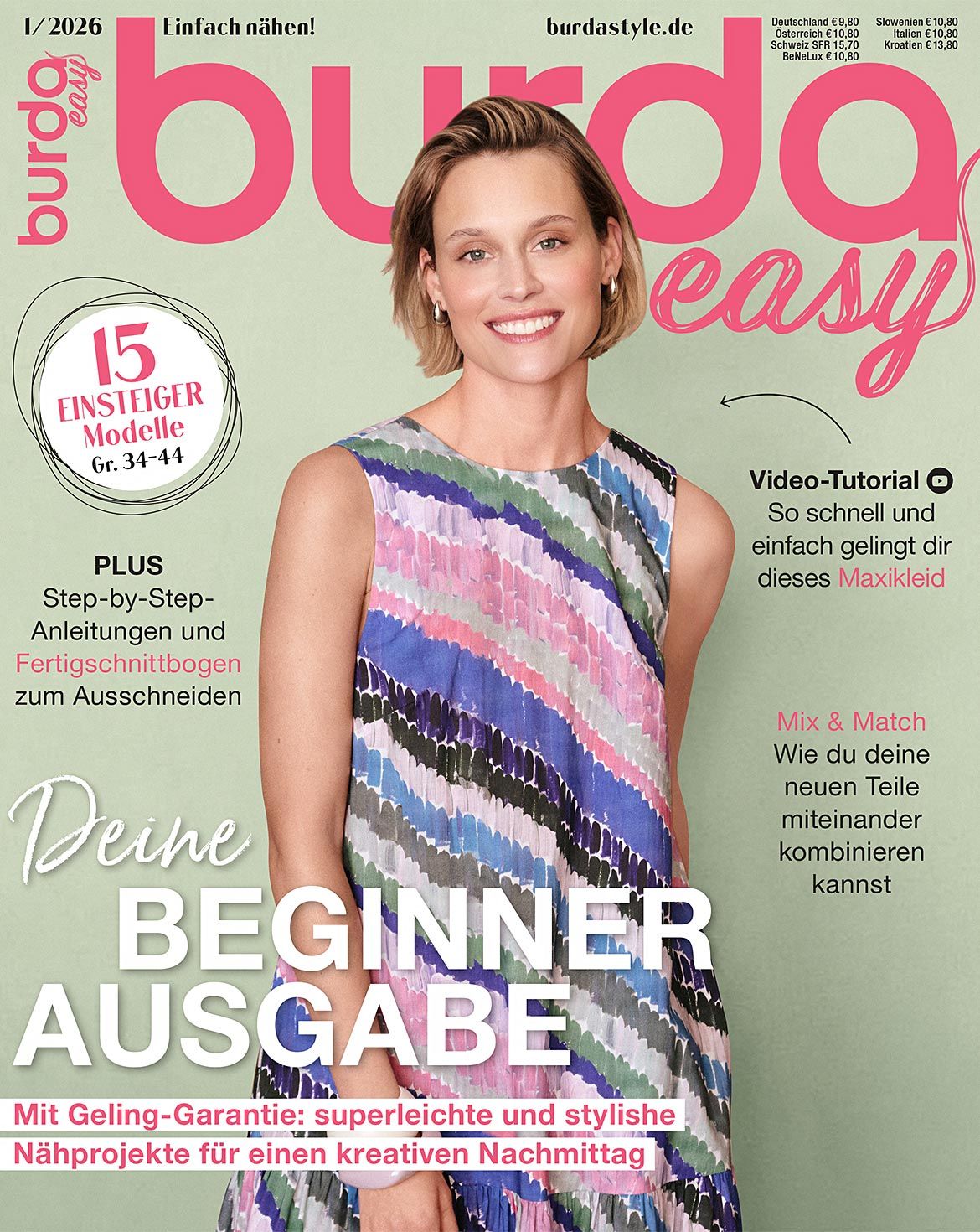 Image de Burda Easy 01/2026 - DE – disponible chez Šarlotes audumi