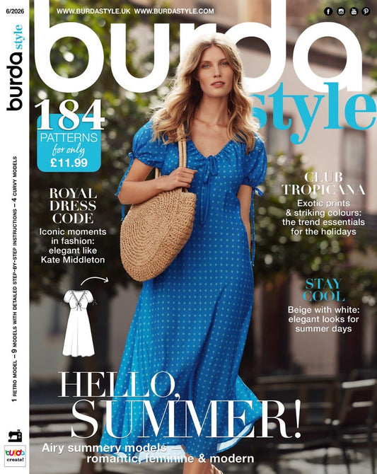 Image de Burda Style | Juin 2026 - ENG – disponible chez Šarlotes audumi