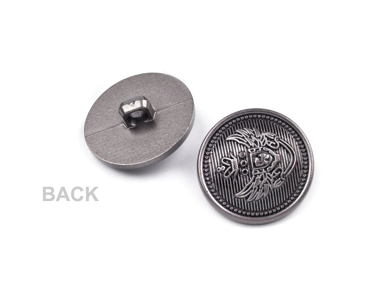 Image de boutons décoratifs à pied, 21 mm – disponible chez Šarlotes audumi