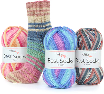Siūlai Vilna Hep Best Socks- 100g / 420m