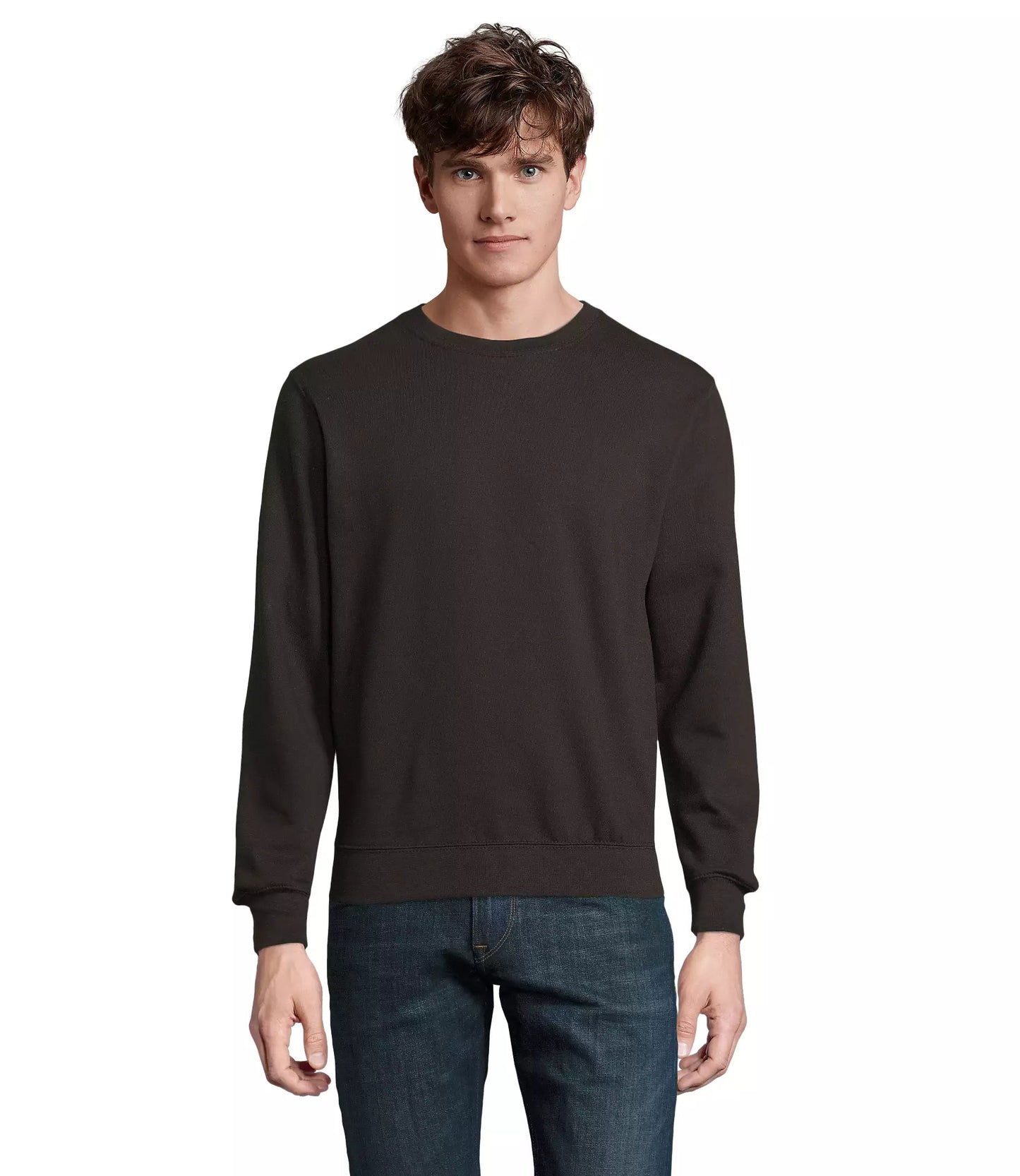 Image du sweatshirt unisexe SOL’S COLUMBIA à col rond 280 g/m² – disponible chez les tissus de Charlotte