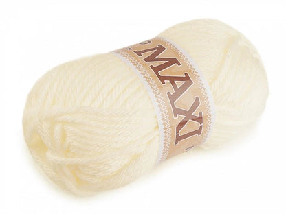 Yarn Jumbo Maxi - milk white 65m 100g #905