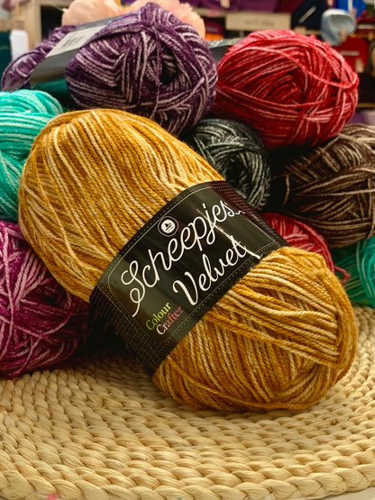 Fil Scheepjes Colour Crafter Velvet - 300m 100g