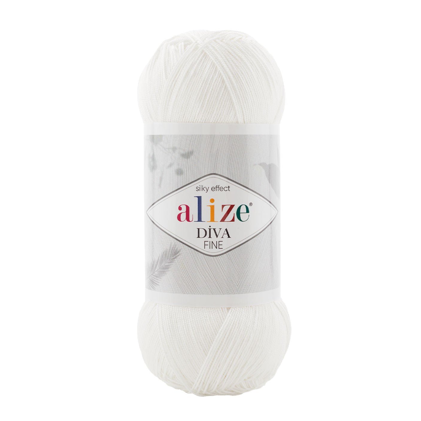 Attēls ar Dzijas Alize Diva Fine - silky effect 100g / 600m – pieejams Šarlotes audumi