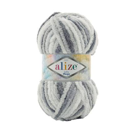 Image de la laine Alize Softy Mega - 100g / 70m – disponible chez Šarlotes audumi