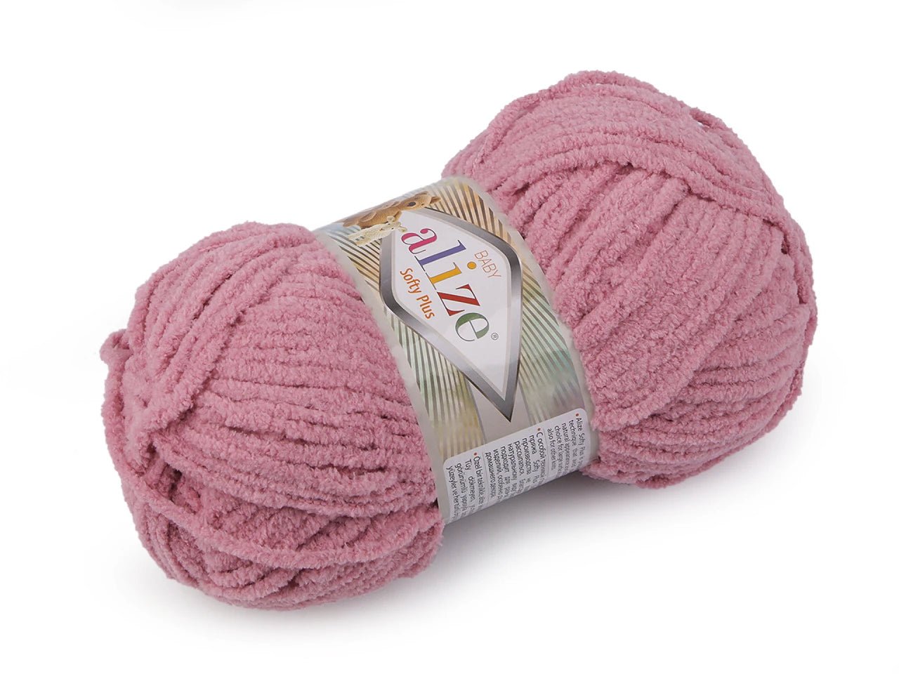 Nuotrauka su Alize Softy Plus 100g / 120m siūlais – įsigykite Šarlotės audiniuose