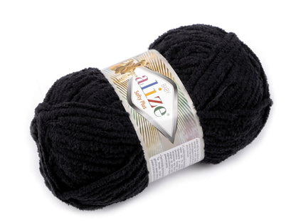 Attēls ar Dzijas Alize Softy Plus 100g / 120m – pieejams Šarlotes audumi