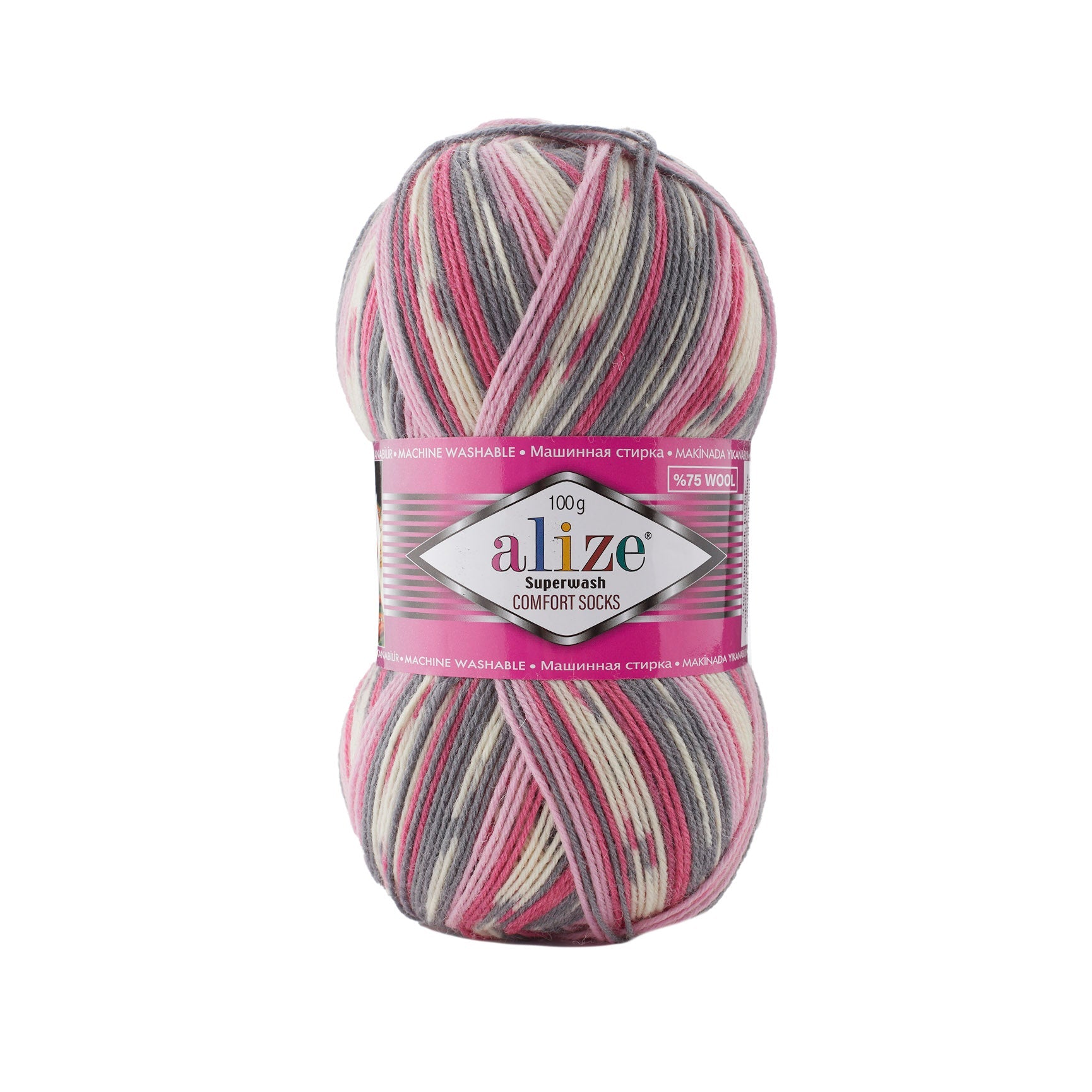 Attēls ar Dzijas Alize Superwash Comfort - 100g / 420m – pieejams Šarlotes audumi