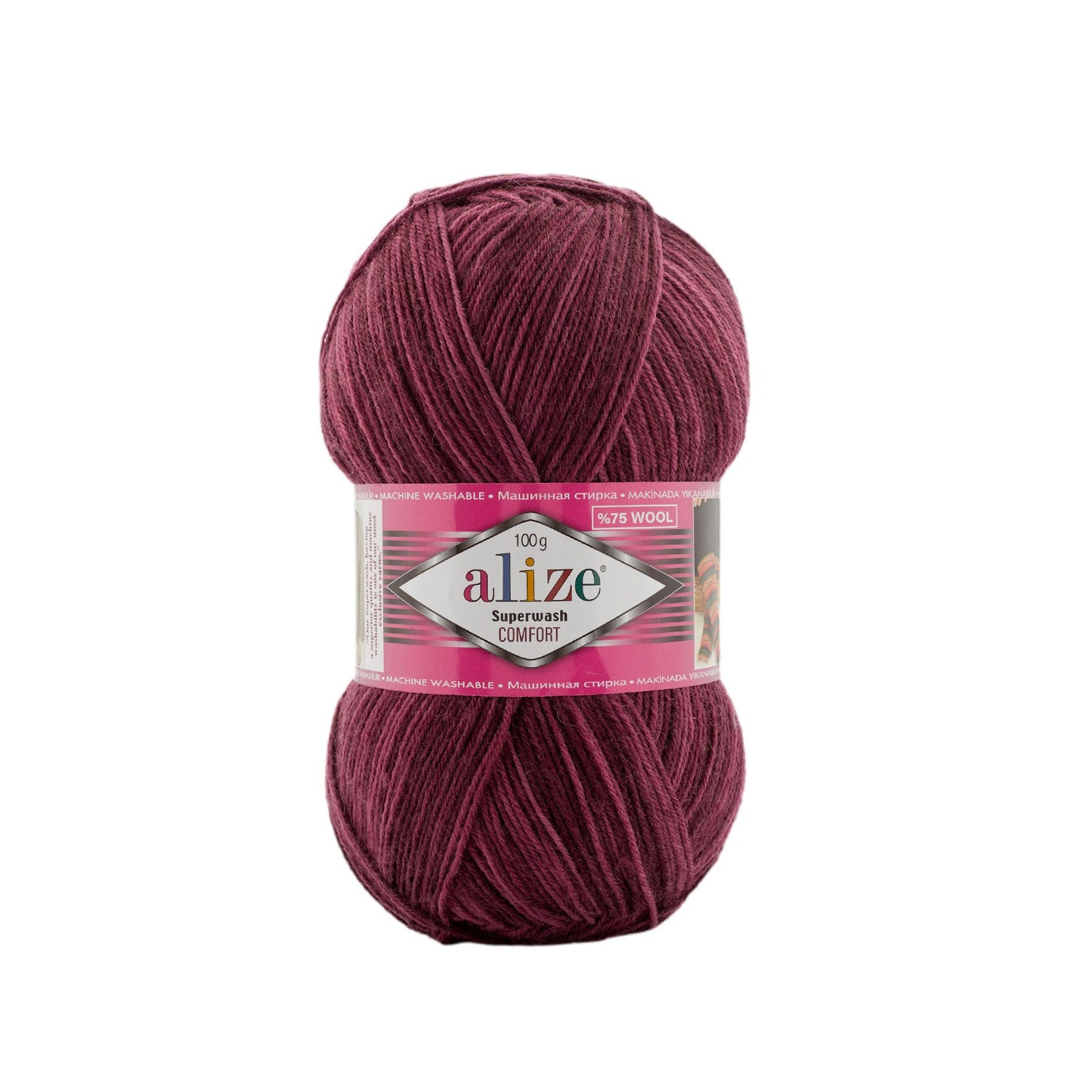 Attēls ar Dzijas Alize Superwash Comfort - 100g / 420m – pieejams Šarlotes audumi