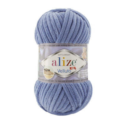 Image with Dzijas Alize Velluto - 100g / 68m – available at Charlotte's Fabrics