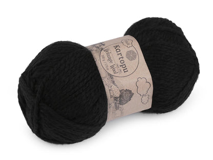 Nuotrauka su vilnos siūlais KARTOPU MELANGE WOOL 100 g / 170 m – prieinama internetu Šarlotės audiniai
