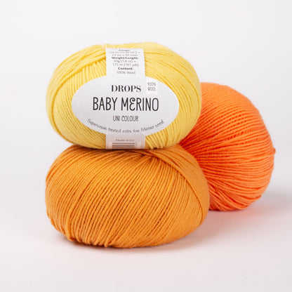 DROPS Baby Merino Yarn - 50g / 175m