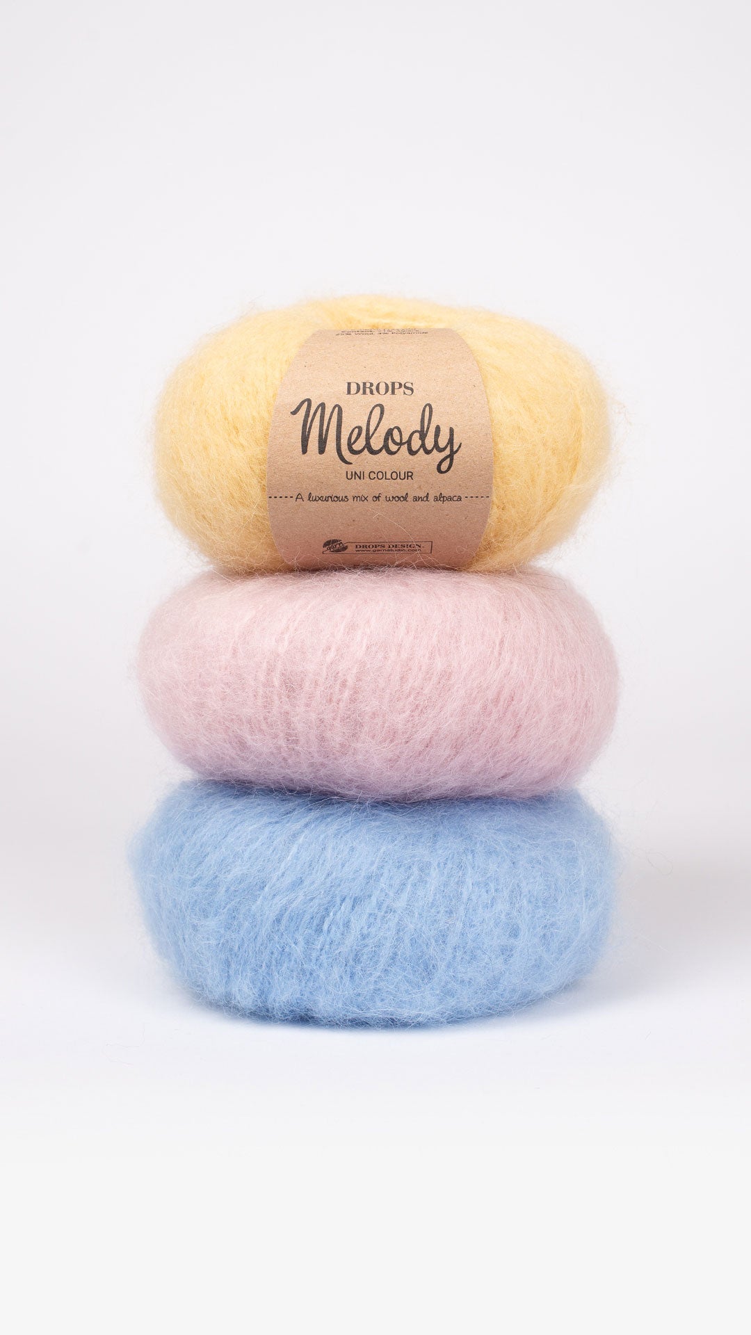 DROPS Melody siūlų nuotrauka – 50 g / 140 m – galima įsigyti internetu „Šarlotes audumi“
