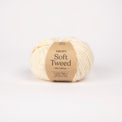 Dzijas DROPS Soft Tweed - 50 g / 130 m