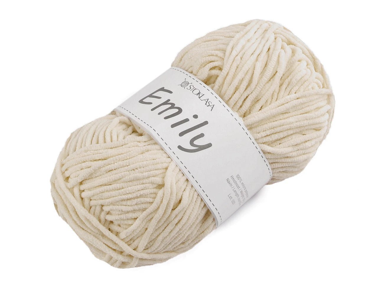 Attēls ar Dzijas Emily - plīša dzija - 100g / 120 m – pieejams Šarlotes audumi