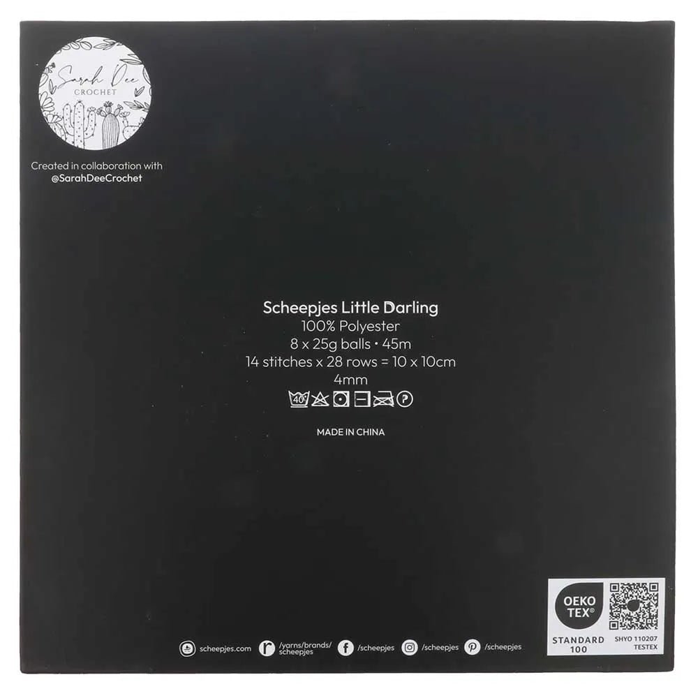 Attēls ar Dzijas komplekts Scheepjes Little Darling krāsu komplekts 8×25g – Farm Friends 24667 – pieejams Šarlotes audumi