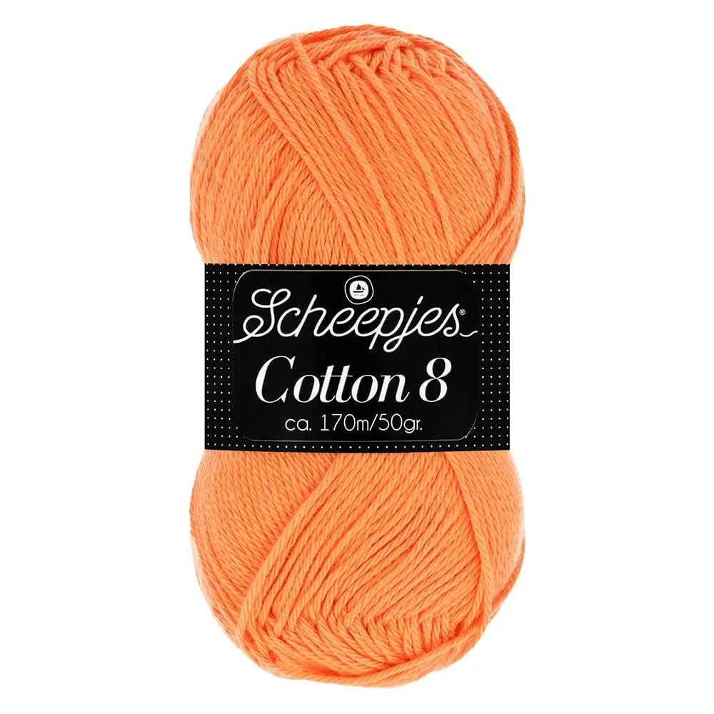 Scheepjes Cotton siūlų nuotrauka, 50 g / 170 m – galima įsigyti Šarlotės audiniuose