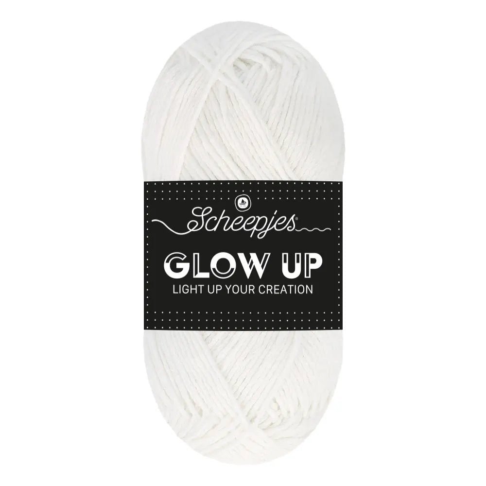 Attēls ar Dzijas Scheepjes Glow Up tumsā spīdoša dzija- 50g / 105m – pieejams internetā Šarlotes audumi