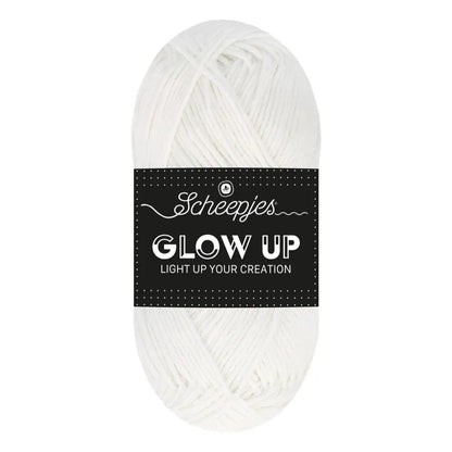 Attēls ar Dzijas Scheepjes Glow Up tumsā spīdoša dzija- 50g / 105m – pieejams internetā Šarlotes audumi