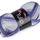 Attēls ar Dzijas Vlna Hep Tulip color - 100g / 170 m – pieejams Šarlotes audumi