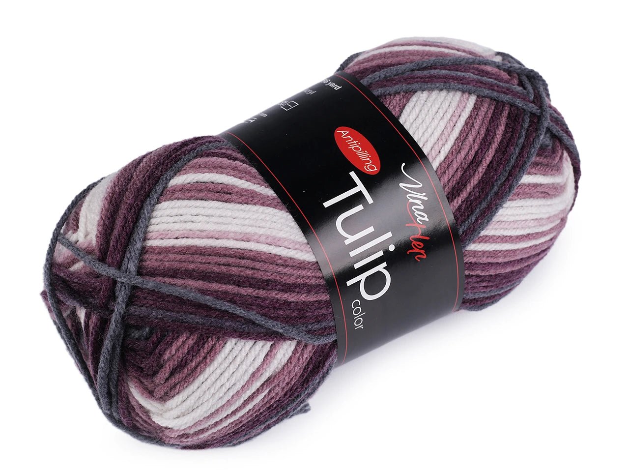 Attēls ar Dzijas Vlna Hep Tulip color - 100g / 170 m – pieejams Šarlotes audumi