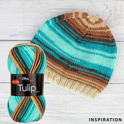 Image de fil Vlna Hep Tulip color - 100g / 170 m – disponible chez Šarlotes audumi