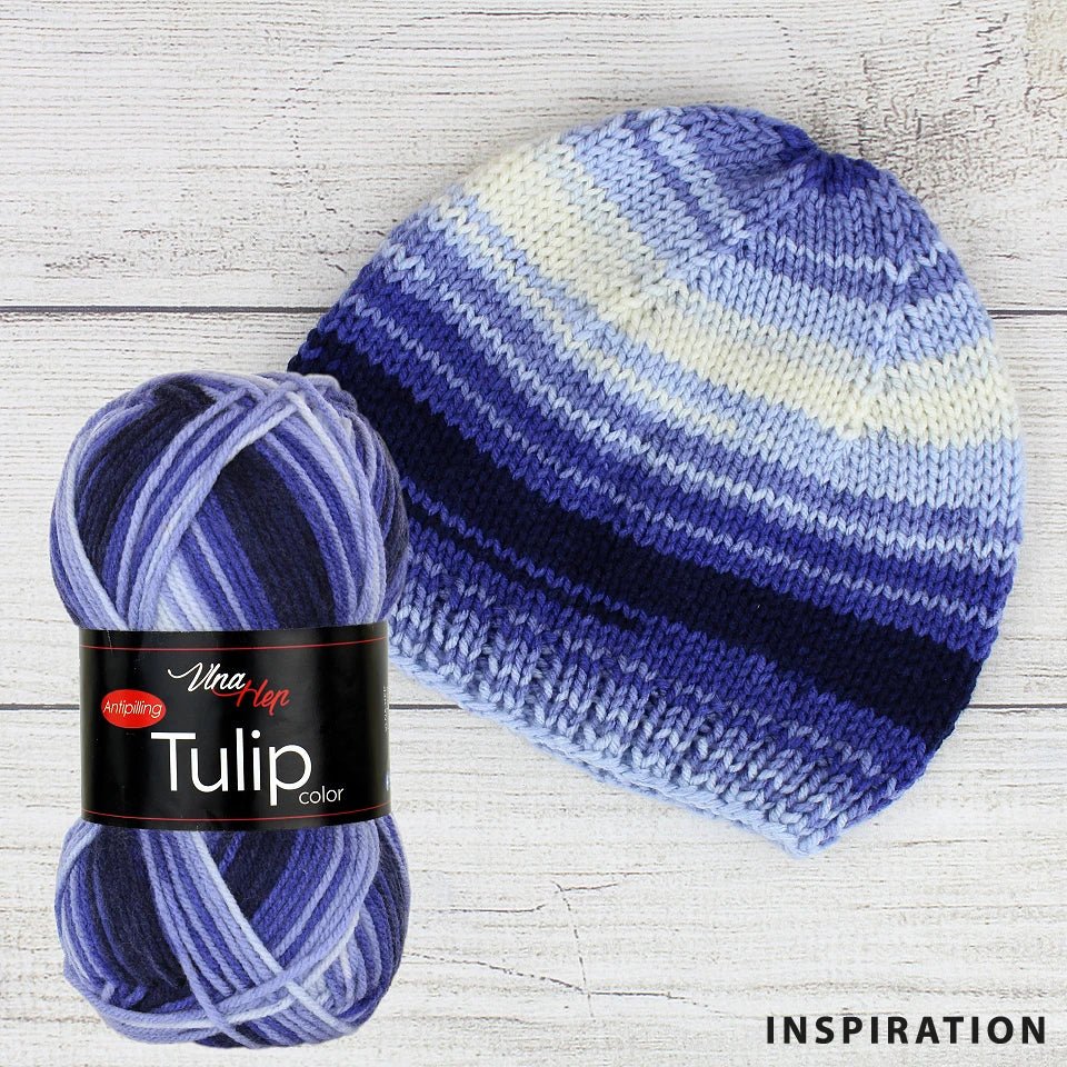 Attēls ar Dzijas Vlna Hep Tulip color - 100g / 170 m – pieejams Šarlotes audumi