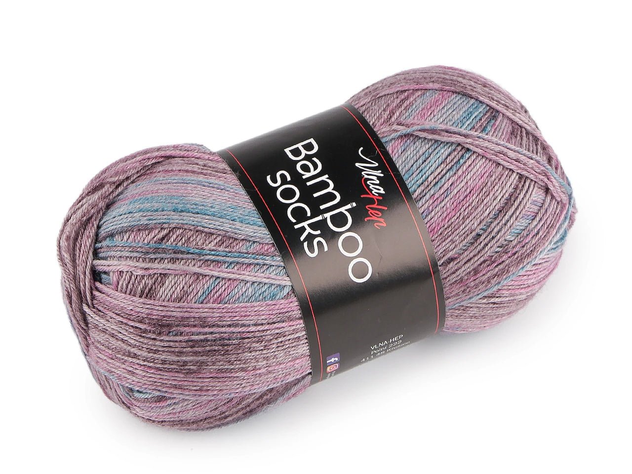 Attēls ar Dzijas VlnahHep Bamboo Socks - 100g / 400m – pieejams Šarlotes audumi