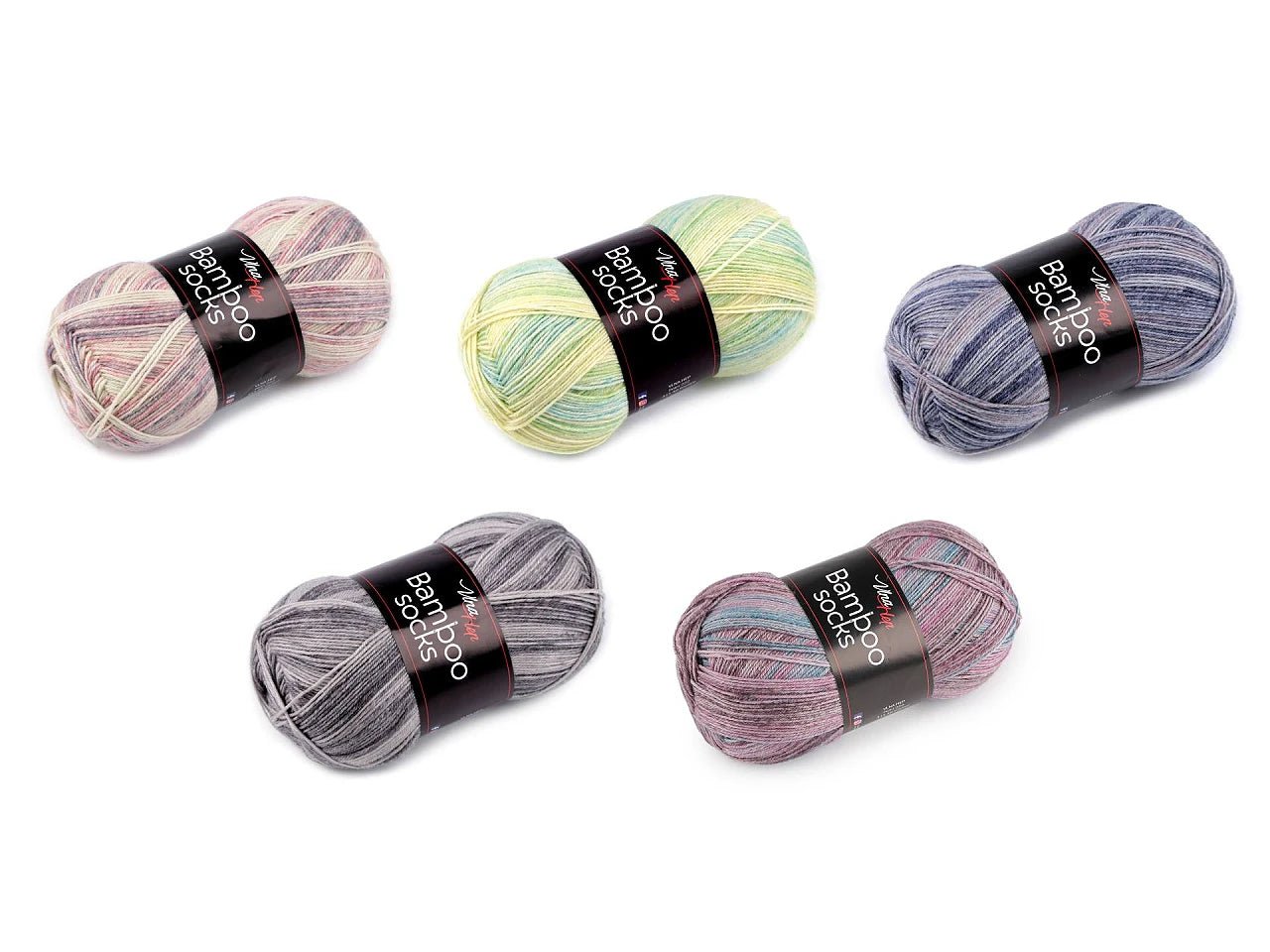 Attēls ar Dzijas VlnahHep Bamboo Socks - 100g / 400m – pieejams Šarlotes audumi