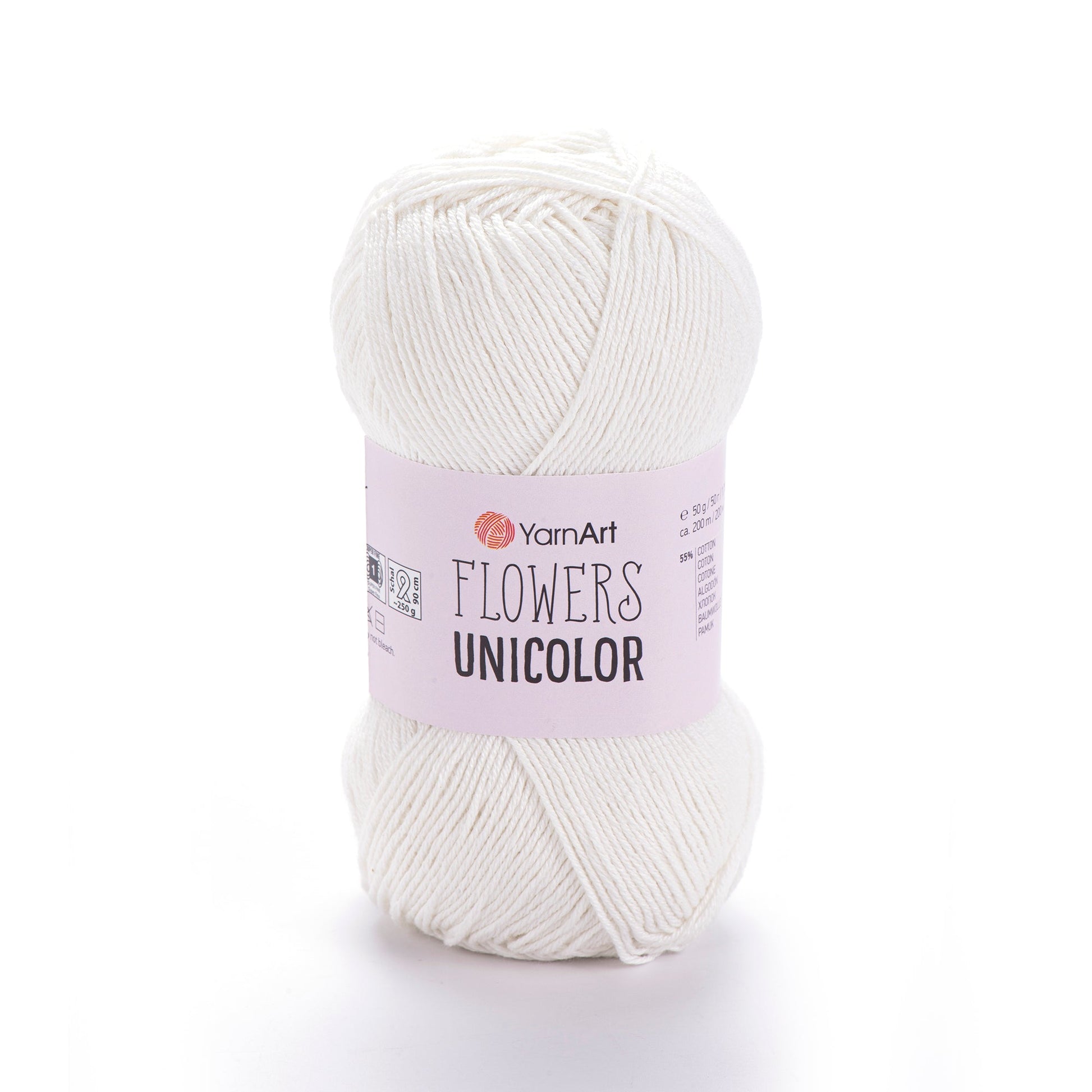 Attēls ar Dzijas YarnArt Flowers unicolor - 50g / 200m – pieejams Šarlotes audumi