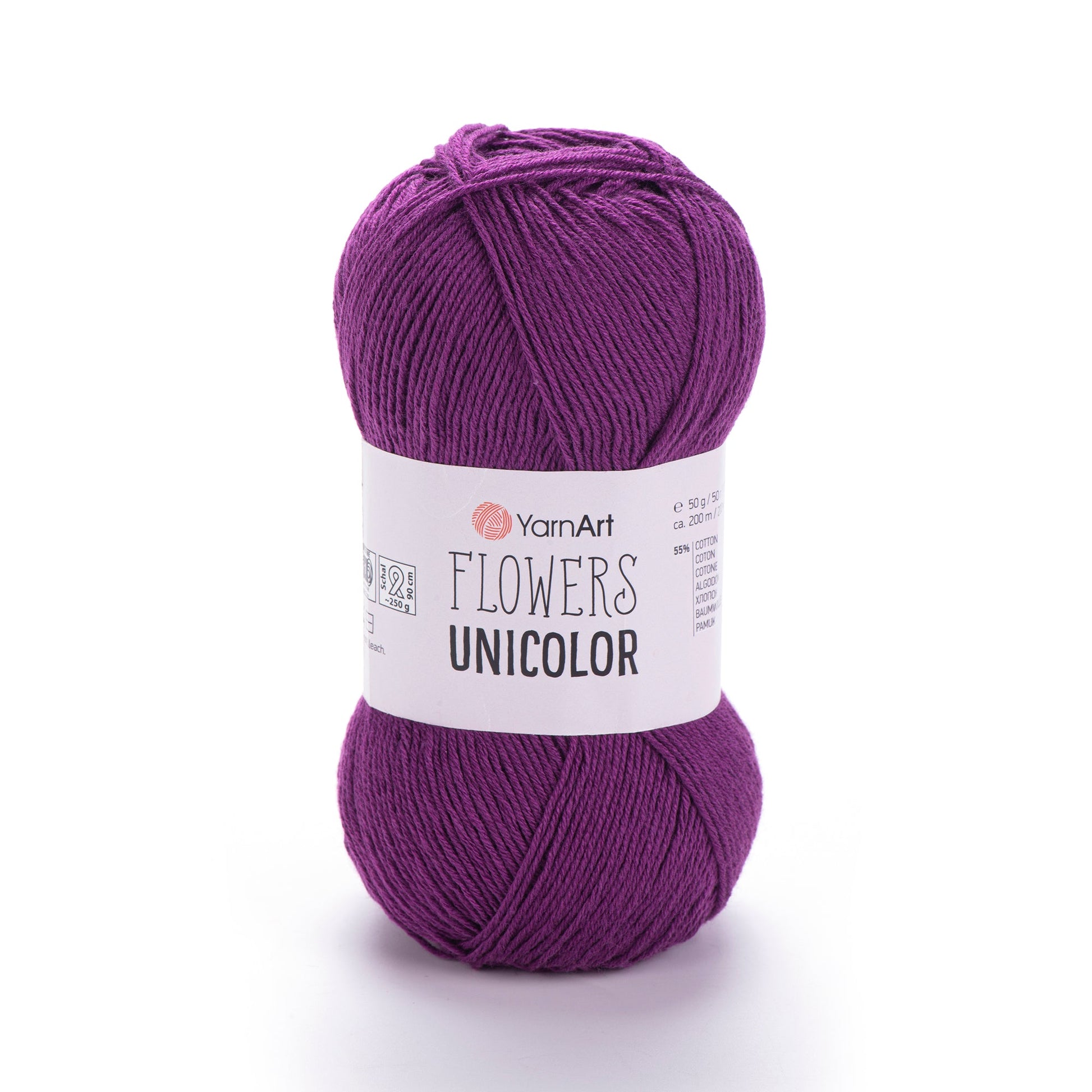 Attēls ar Dzijas YarnArt Flowers unicolor - 50g / 200m – pieejams Šarlotes audumi