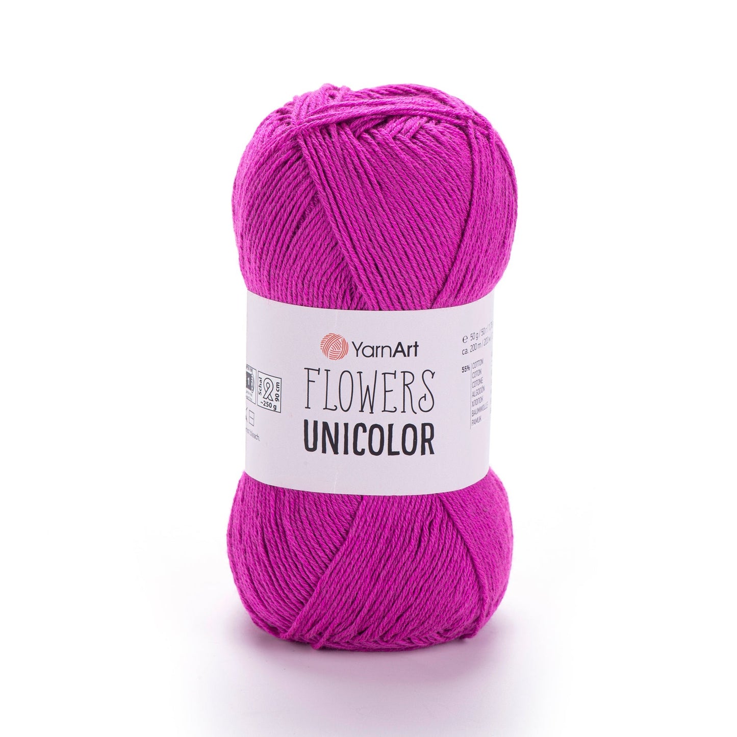 Attēls ar Dzijas YarnArt Flowers unicolor - 50g / 200m – pieejams Šarlotes audumi
