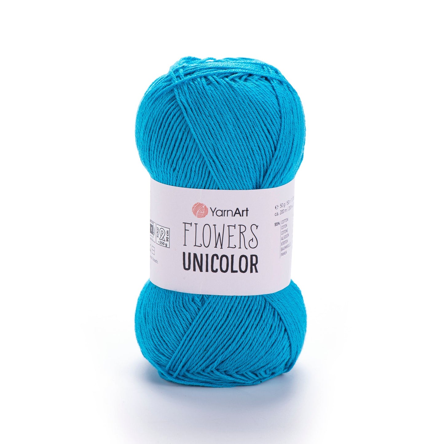 Attēls ar Dzijas YarnArt Flowers unicolor - 50g / 200m – pieejams Šarlotes audumi