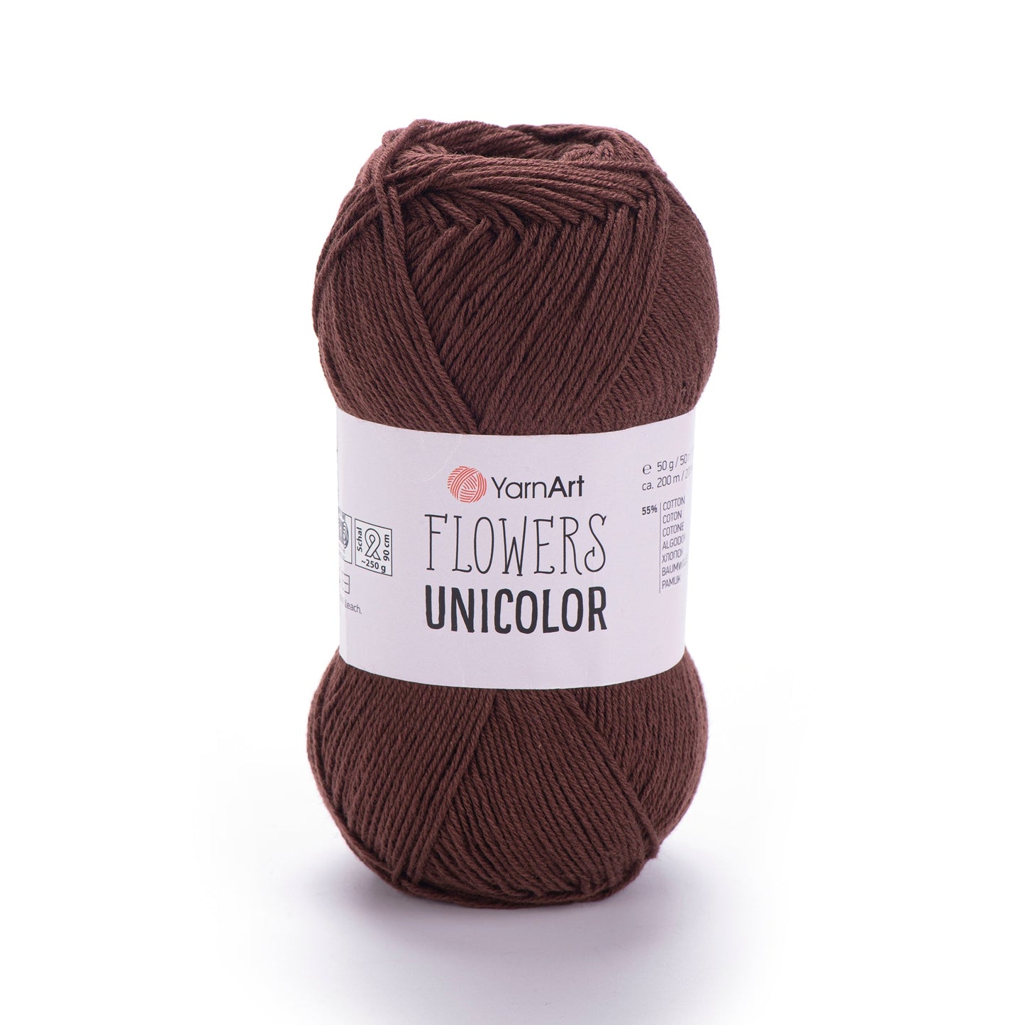 Attēls ar Dzijas YarnArt Flowers unicolor - 50g / 200m – pieejams Šarlotes audumi